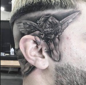 44+ Angel Whispering In Ear Tattoo Ideas